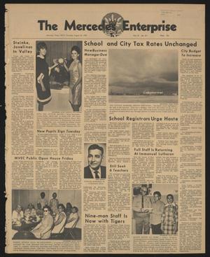 Primary view of object titled 'The Mercedes Enterprise (Mercedes, Tex.), Vol. 52, No. 34, Ed. 1 Thursday, August 24, 1967'.