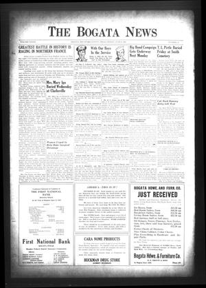 The Bogata News (Bogata, Tex.), Vol. 33, No. 33, Ed. 1 Friday, June 9, 1944