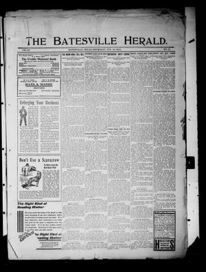 The Batesville Herald. (Batesville, Tex.), Vol. 10, No. 52, Ed. 1 Thursday, January 12, 1911