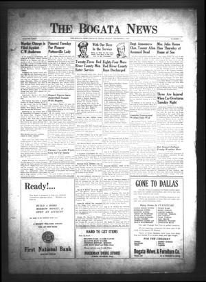 The Bogata News (Bogata, Tex.), Vol. 35, No. 7, Ed. 1 Friday, December 7, 1945