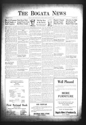 The Bogata News (Bogata, Tex.), Vol. 33, No. 23, Ed. 1 Friday, March 31, 1944