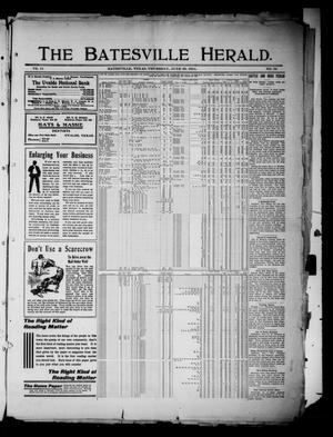 The Batesville Herald. (Batesville, Tex.), Vol. 11, No. 24, Ed. 1 Thursday, June 29, 1911