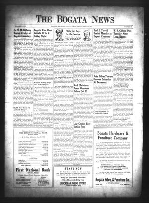 The Bogata News (Bogata, Tex.), Vol. 34, No. 49, Ed. 1 Friday, September 28, 1945