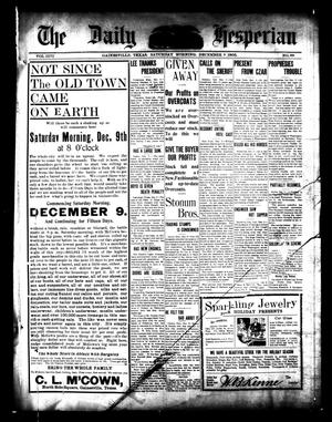 The Daily Hesperian (Gainesville, Tex.), Vol. 27, No. 228, Ed. 1 Saturday, December 9, 1905