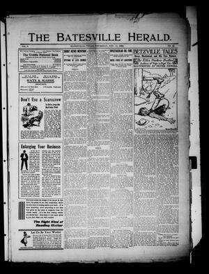 Primary view of object titled 'The Batesville Herald. (Batesville, Tex.), Vol. 9, No. 44, Ed. 1 Thursday, November 11, 1909'.