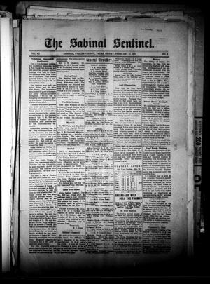The Sabinal Sentinel. (Sabinal, Tex.), Vol. 20, No. 9, Ed. 1 Friday, February 27, 1914