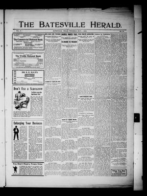 Primary view of object titled 'The Batesville Herald. (Batesville, Tex.), Vol. 8, No. 38, Ed. 1 Thursday, October 1, 1908'.