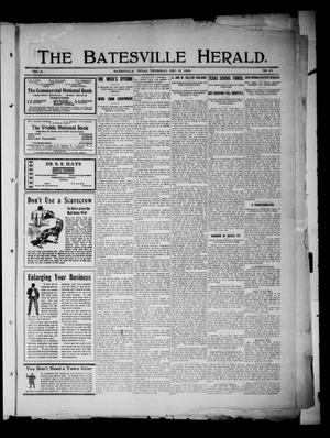 The Batesville Herald. (Batesville, Tex.), Vol. 8, No. 48, Ed. 1 Thursday, December 10, 1908