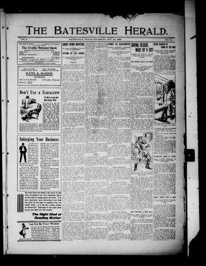 Primary view of object titled 'The Batesville Herald. (Batesville, Tex.), Vol. 9, No. 42, Ed. 1 Thursday, October 28, 1909'.