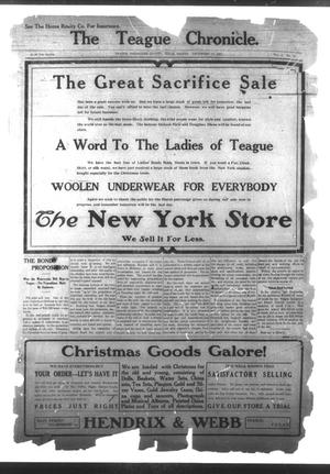 The Teague Chronicle. (Teague, Tex.), Vol. 2, No. 21, Ed. 1 Friday, December 13, 1907