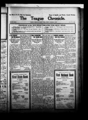 The Teague Chronicle. (Teague, Tex.), Vol. 11, No. 20, Ed. 1 Friday, December 8, 1916