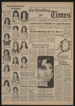 The Odem-Edroy Times (Odem, Tex.), Vol. 29, No. 43, Ed. 1 Thursday, October 23, 1980