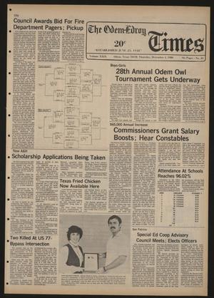 The Odem-Edroy Times (Odem, Tex.), Vol. 29, No. 49, Ed. 1 Thursday, December 4, 1980
