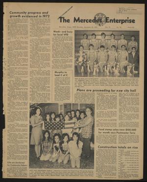 Primary view of object titled 'The Mercedes Enterprise (Mercedes, Tex.), Vol. 57, No. 52, Ed. 1 Thursday, December 28, 1972'.