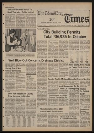 The Odem-Edroy Times (Odem, Tex.), Vol. 29, No. 47, Ed. 1 Thursday, November 20, 1980