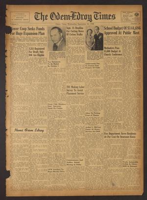 The Odem-Edroy Times (Odem, Tex.), Vol. 1, No. 14, Ed. 1 Wednesday, September 22, 1948