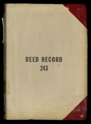 Travis County Deed Records: Deed Record 243