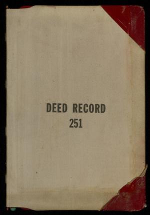 Travis County Deed Records: Deed Record 251