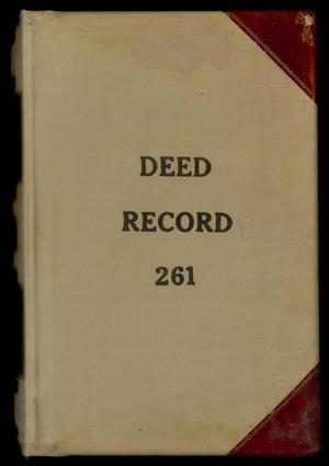 Travis County Deed Records: Deed Record 261