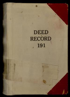 Travis County Deed Records: Deed Record 191