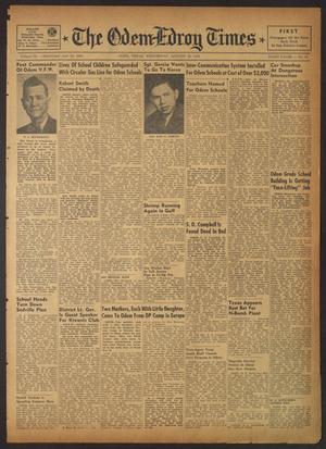 The Odem-Edroy Times (Odem, Tex.), Vol. 3, No. 10, Ed. 1 Wednesday, August 16, 1950