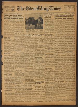 Primary view of object titled 'The Odem-Edroy Times (Odem, Tex.), Vol. 4, No. 21, Ed. 1 Wednesday, November 14, 1951'.