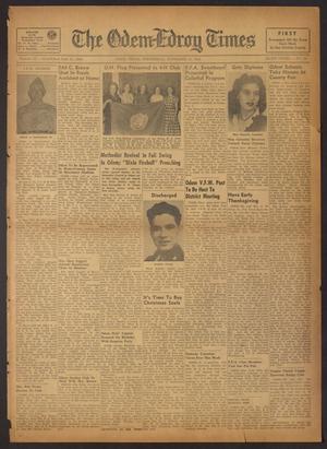 The Odem-Edroy Times (Odem, Tex.), Vol. 3, No. 23, Ed. 1 Wednesday, November 15, 1950