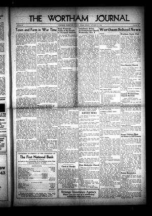 The Wortham Journal (Wortham, Tex.), Vol. 45, No. 26, Ed. 1 Friday, October 29, 1943
