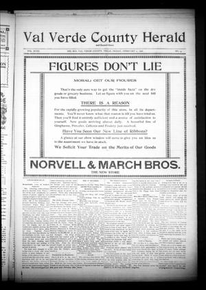 Val Verde County Herald and Record-News (Del Rio, Tex.), Vol. 18, No. 43, Ed. 1 Friday, February 9, 1906