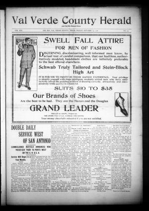 Val Verde County Herald and Del Rio Record-News (Del Rio, Tex.), Vol. 19, No. 27, Ed. 1 Friday, October 19, 1906