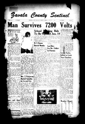 Zavala County Sentinel (Crystal City, Tex.), Vol. 43, No. 37, Ed. 1 Friday, January 7, 1955