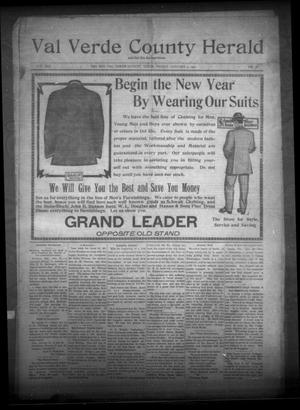 Val Verde County Herald and Del Rio Record-News (Del Rio, Tex.), Vol. 19, No. 38, Ed. 1 Friday, January 4, 1907