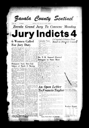 Zavala County Sentinel (Crystal City, Tex.), Vol. 43, No. [47], Ed. 1 Friday, March 18, 1955