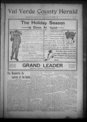 Val Verde County Herald and Del Rio Record-News (Del Rio, Tex.), Vol. 19, No. 34, Ed. 1 Friday, December 7, 1906