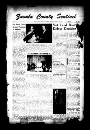 Zavala County Sentinel (Crystal City, Tex.), Vol. 43, No. 35, Ed. 1 Friday, December 24, 1954