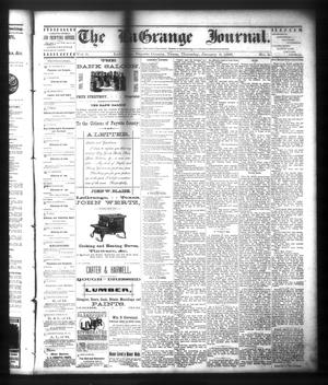 Primary view of object titled 'The La Grange Journal. (La Grange, Tex.), Vol. 6, No. 2, Ed. 1 Thursday, January 8, 1885'.