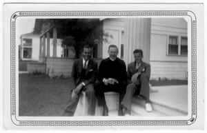 [William Blackshear (center) and Two Unidentified Men, Freeport, Tx.]