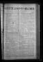 Primary view of Fayette County Record (La Grange, Tex.), Vol. 3, No. 31, Ed. 1 Wednesday, January 31, 1912