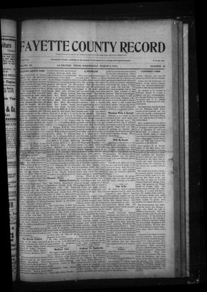 Fayette County Record (La Grange, Tex.), Vol. 3, No. 36, Ed. 1 Wednesday, March 6, 1912