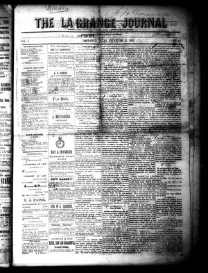 The La Grange Journal (La Grange, Tex.), Vol. 1, No. 43, Ed. 1 Wednesday, December 15, 1880