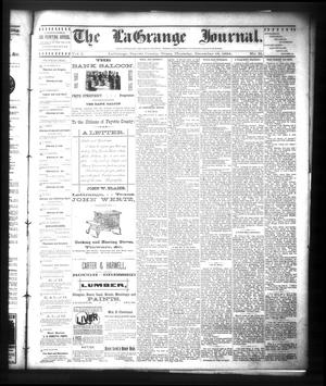 Primary view of object titled 'The La Grange Journal. (La Grange, Tex.), Vol. 5, No. 51, Ed. 1 Thursday, December 18, 1884'.
