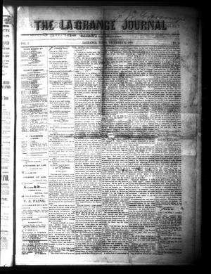 The La Grange Journal (La Grange, Tex.), Vol. 1, No. 42, Ed. 1 Wednesday, December 8, 1880