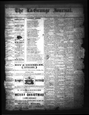 The La Grange Journal. (La Grange, Tex.), Vol. 5, No. 1, Ed. 1 Thursday, January 3, 1884