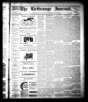 Primary view of object titled 'The La Grange Journal. (La Grange, Tex.), Vol. 5, No. 28, Ed. 1 Thursday, July 10, 1884'.