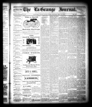 The La Grange Journal. (La Grange, Tex.), Vol. 5, No. 22, Ed. 1 Thursday, May 29, 1884