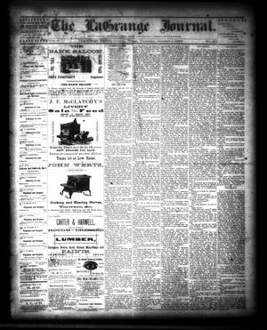 The La Grange Journal. (La Grange, Tex.), Vol. 6, No. 40, Ed. 1 Thursday, October 1, 1885