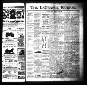 The La Grange Journal. (La Grange, Tex.), Vol. 4, No. 14, Ed. 1 Thursday, June 7, 1883