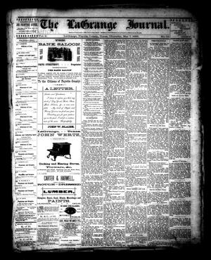 The La Grange Journal. (La Grange, Tex.), Vol. 6, No. 19, Ed. 1 Thursday, May 7, 1885