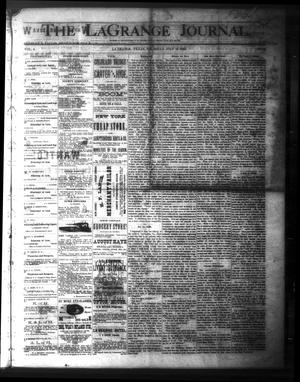 Primary view of object titled 'The La Grange Journal. (La Grange, Tex.), Vol. 4, No. 19, Ed. 1 Thursday, July 12, 1883'.