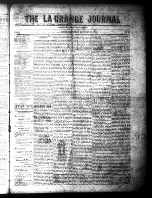 The La Grange Journal (La Grange, Tex.), Vol. 1, No. 47, Ed. 1 Thursday, January 13, 1881